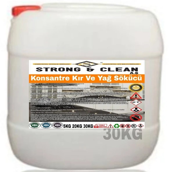 KONSANTRE ULTRA KİR VE YAĞ SÖKÜCÜ 30KG ürün görseli 1