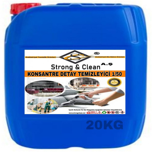KONSANTRE ULTRA DETAY TEMİZLEYİCİ 20KG ürün görseli 1