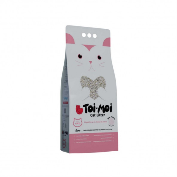 Toi Moi Aura Cream Bebek Pudrası 10 Kg Topaklanan Kedi Kumu ürün görseli 1