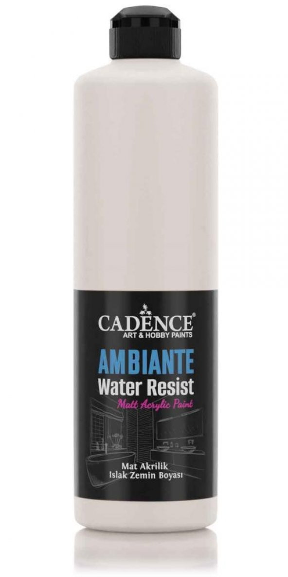 Cadence Ambiante Suya Dayanıklı Akrilik Boya AW-05 FİLDİŞİ SAHİLİ 500ML + KATALİZÖR 20GR ürün görseli 1