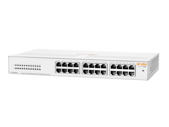 HPE R8R49A Aruba Instant On 1430-24G 24Port Gigabit Yönetilemez/Unmanaged Switch ürün görseli 1