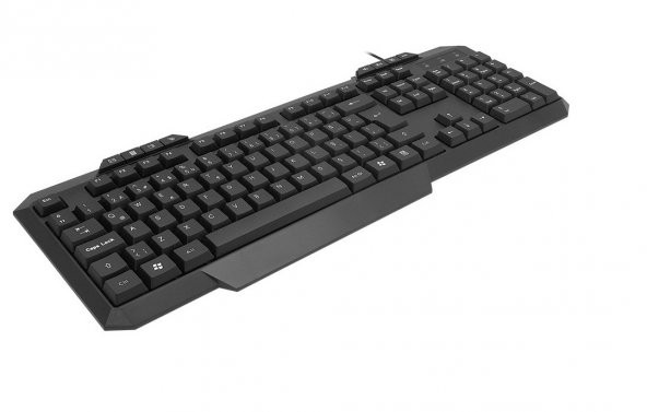 FRISBY - FK-4816QU MULTIMEDYA Q KLAVYE USB SİYAH - Resim 3