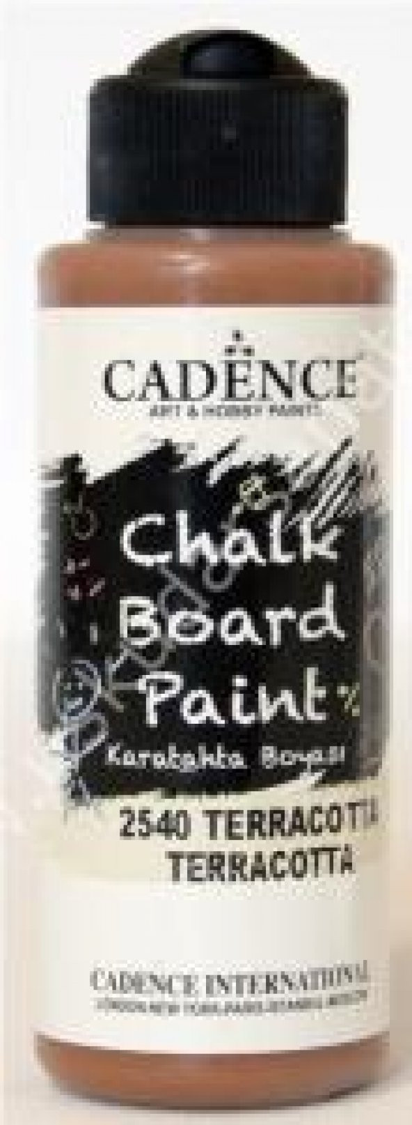 Cadence Chalk Board Paint Karatahta Boyası 120ml Terracotta 2540 ürün görseli 1