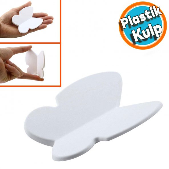 Mobilya Çekmece Dolap Kapak Kulpu Kulbu  Çocuk Bebek Genç Odası Plastik Mat Beyaz Kulp 32 mm ürün görseli 1