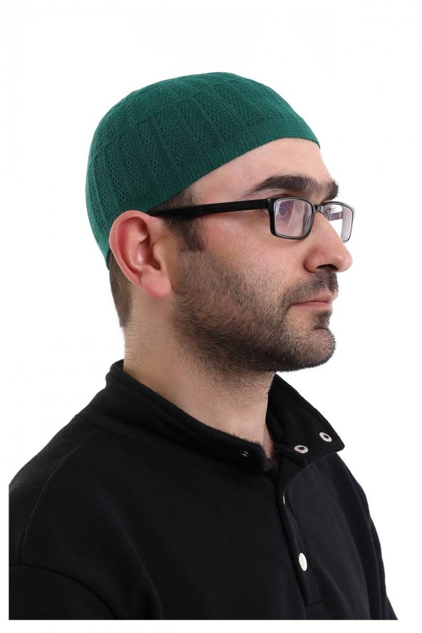 Bambu Namaz Takkesi - Yeşil - Resim 2