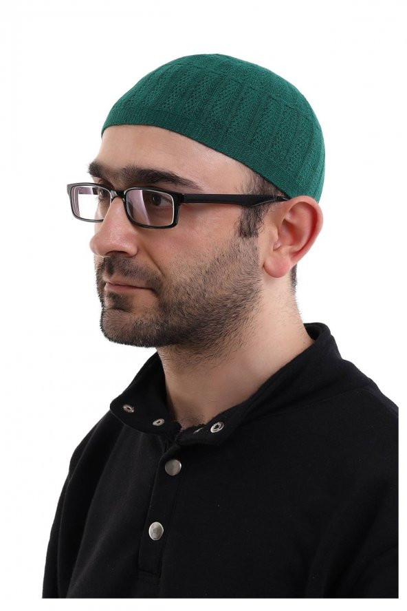 Bambu Namaz Takkesi - Yeşil - Resim 4