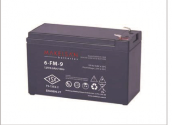 12v 9ah tam bakımsız kuru ak� ürün görseli 1