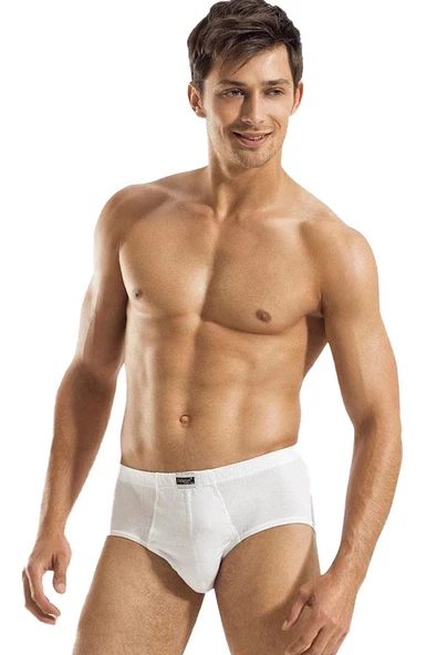 10 lu Paket Özkan Erkek Yüzde Yüz Pamuklu Slip Külot 0037 ürün görseli 1