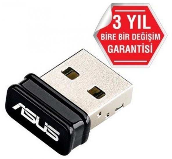 ASUS USB-N10 NANO 150Mbps USB ADAPTÖR ürün görseli 1