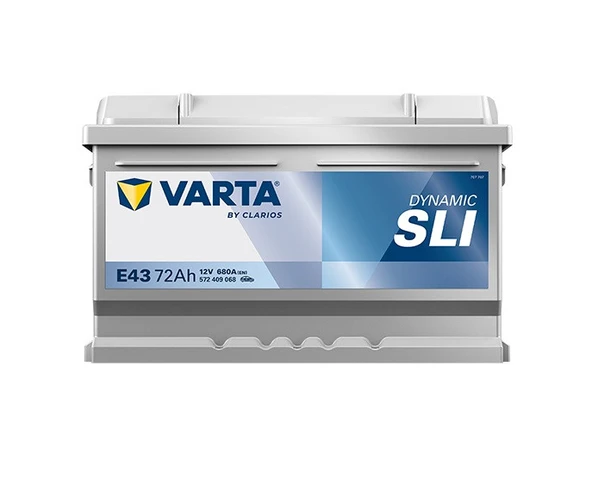 Varta Blue Dynamic E43 Alçak 12 V 72 Ah 680 CCA Akü - 2026 ürün görseli 1
