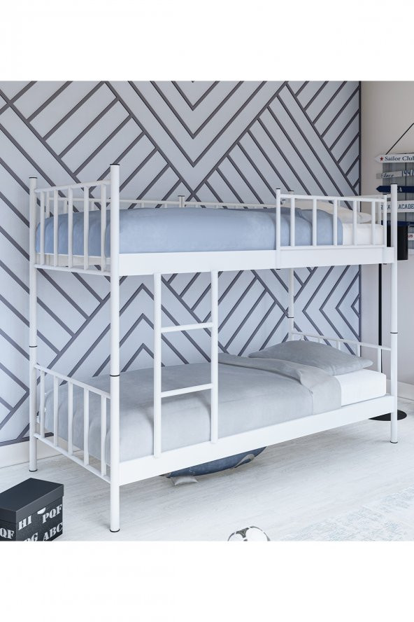 Metalia Gm 127 Metalia Ayrılabilir Çiftli Ranza 90X190 Cm ürün görseli 1