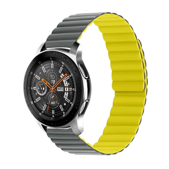 Huawei GT2 42mm KRD-52 Mıknatıslı Kordon - Resim 5