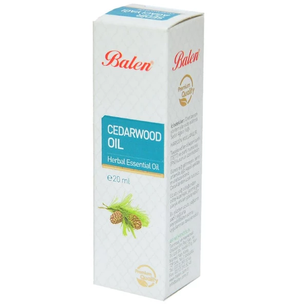 Balen Sedir Ağacı Yağı 20 ML Doğal Saf Distilasyon %100 ürün görseli 1