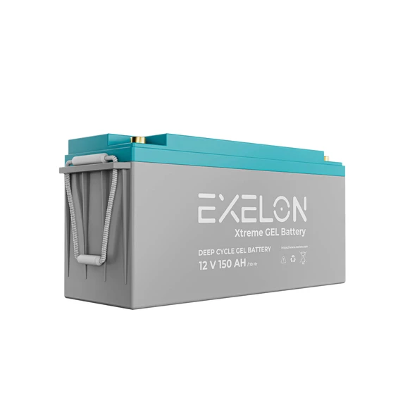 Exelon 12 Volt 150 Amper Jel Akü Derin Döngü Deep Cycle ürün görseli 1