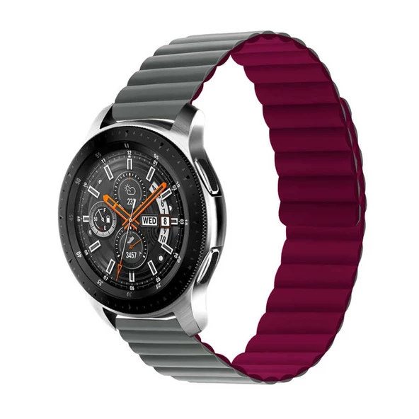 Galaxy Watch Active 2 44mm KRD-52 Mıknatıslı Kordon - Resim 4