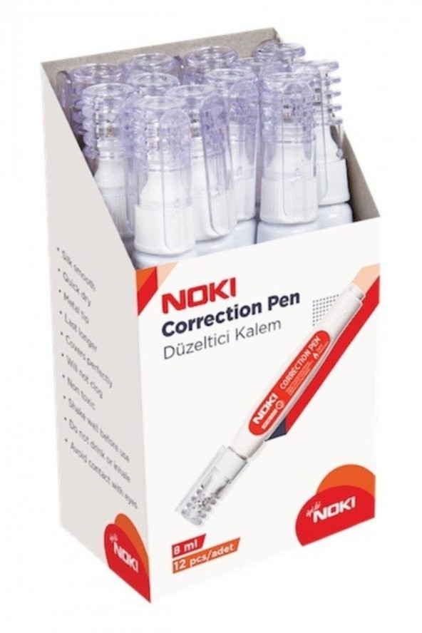 Noki 12 Li Paket Kalem Daksil (KALEM TİPİ SIVI SİLİCİ) ürün görseli 1