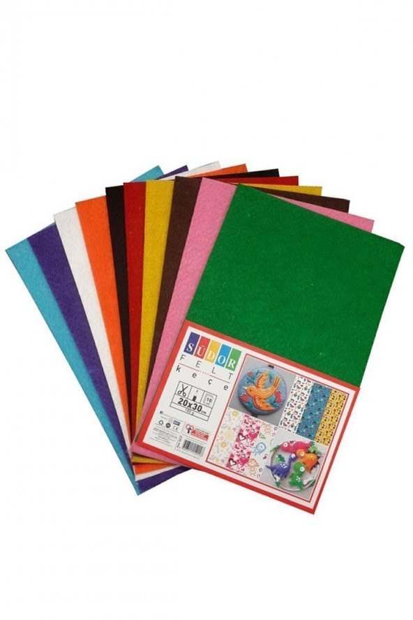 Südor Keçe 20x30 Cm 10 Renk 180 gr K.e ürün görseli 1