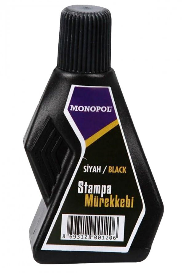 Monopol Istampa Mürekkebi 30 Ml Siyah ürün görseli 1