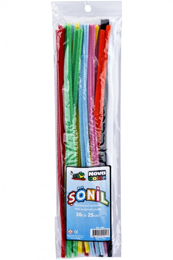 Nova Color Nc-282 Şönil 25li 30cm ürün görseli 1