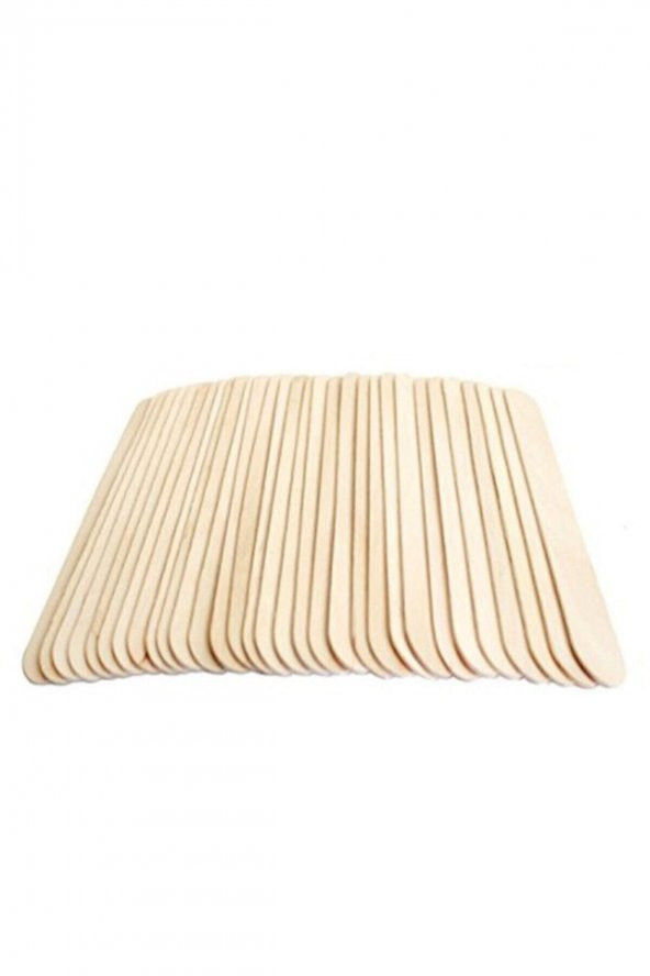 Brons Ahşap Dil Basma Çubuğu Abeslang Naturel 50 Li Paket 150x18 Mm Çx ürün görseli 1