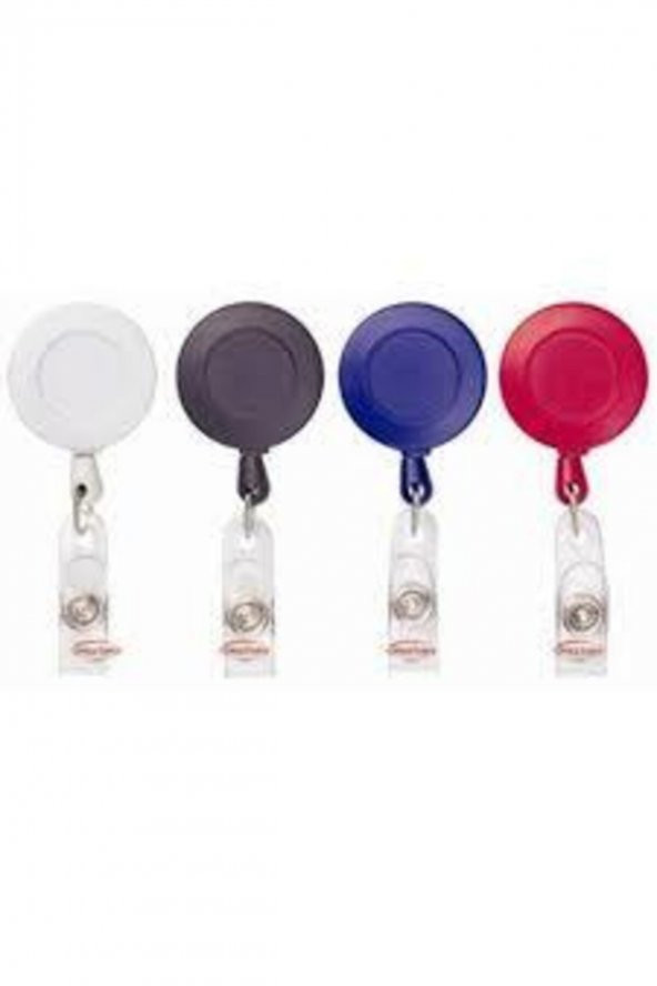 Ofisle Inox Plastik Kancalı Yoyo Kırmızı ürün görseli 1