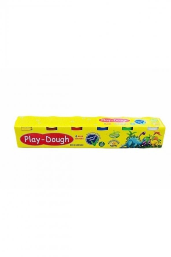 Play Dough Oyun Hamuru 6lı Ern-009 - Resim 2