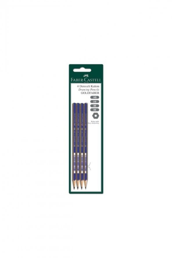 Faber Castell Goldaber Dereceli Kurşun Kalem Hb-2b-3b-5b ürün görseli 1