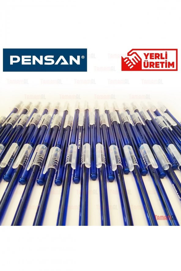 Pensan 2270 Büro Tükenmez Kalem 1.0mm - Mavi (20 Adet) ürün görseli 1