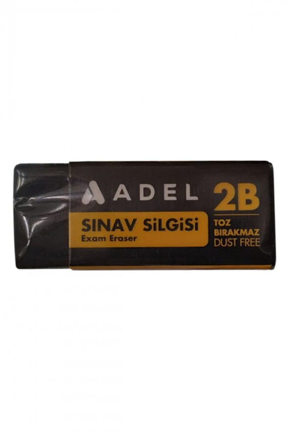 Adel Toz Bırakmaz Sınav Silgisi Siyah 2b(1 ADET) ürün görseli 1