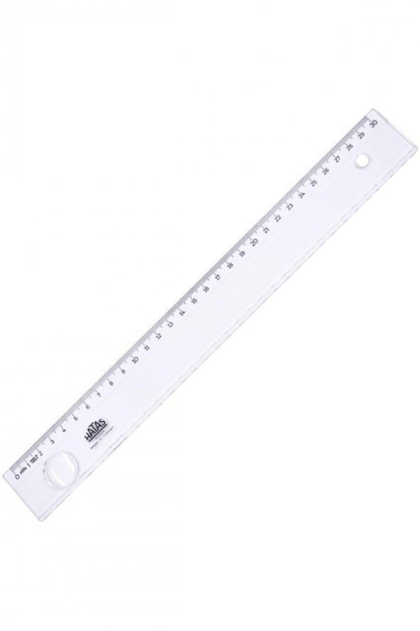 HATAS Mercekli Geniş Büro Cetveli 30cm. - Resim 2