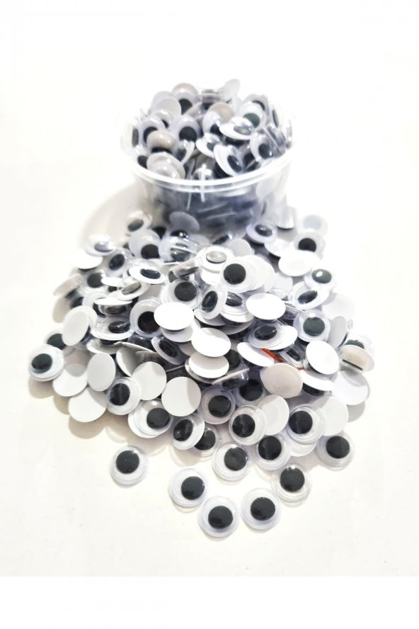Modellino 150 Adet Siyah Oynar Göz 10mm ürün görseli 1