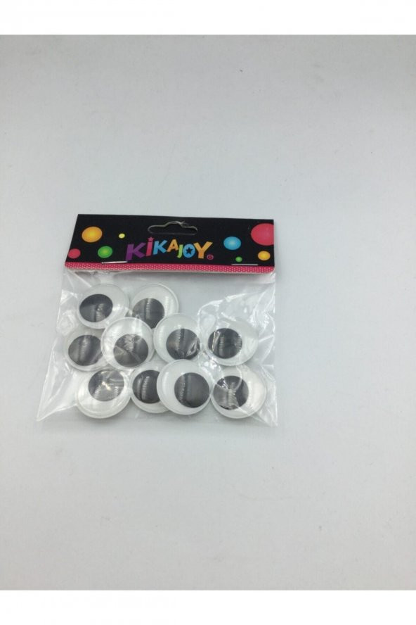 Kikajoy 10 Lu Büyük Oynar Göz ürün görseli 1