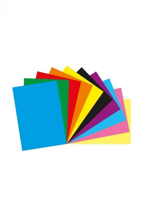 BEESTAR Fon Kartonu 25x35cm Karışık 10 Renk ürün görseli 1