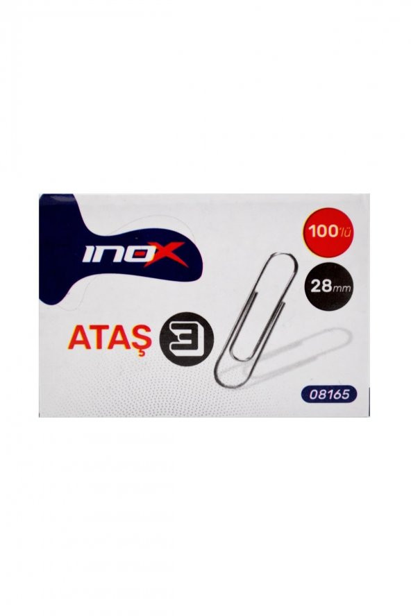 inox No:3 28 mm Ataş 100 Lü ürün görseli 1
