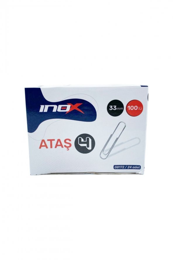 inox 33 Mm Ataş 100 Lü ürün görseli 1