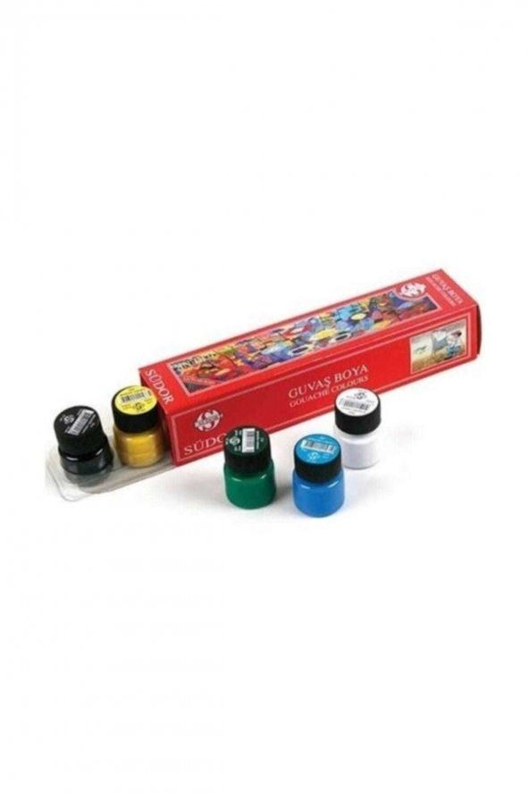 Südor Şişe Guaj Boya- 6x15 ml ürün görseli 1