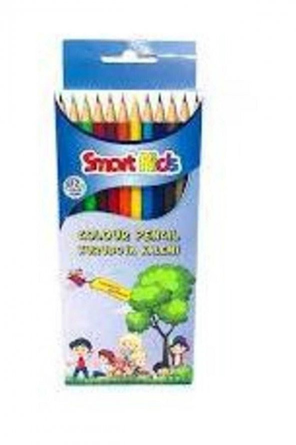 Eshel Decohomeart Smart Kids Kuruboya Kalem Seti - 12 Renk ürün görseli 1