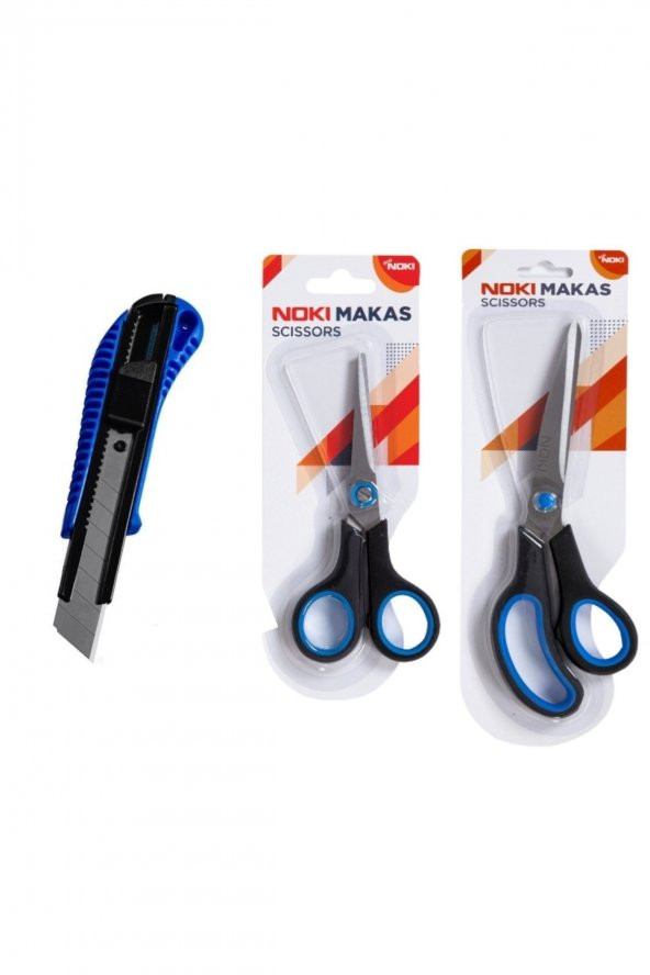 Noki Büro Makas Ve Maket Bıçağı Seti 3lü ürün görseli 1