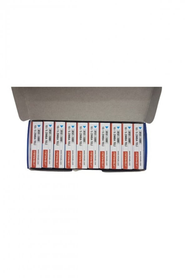 Mimaks Zımba Teli No:10 Beyaz (nikel) 10 Lu Paket ürün görseli 1