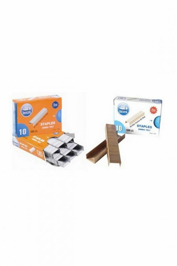Delta Sarı Zımba Teli Küçük No:10 Tekli Paket ürün görseli 1