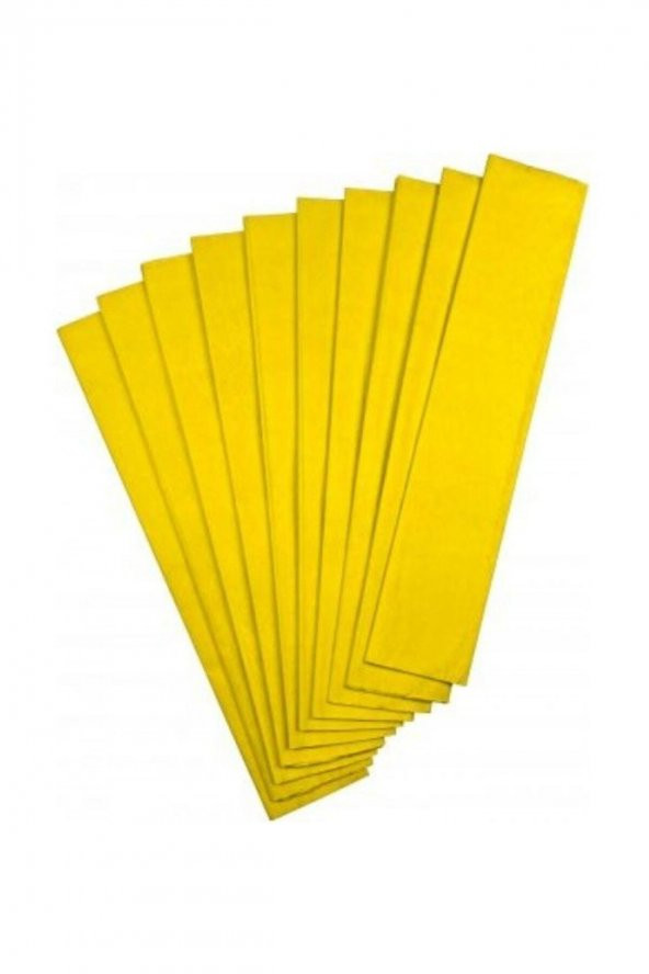 Puti Krapon Kağıdı 50x200 Cm Sarı 10lu ürün görseli 1