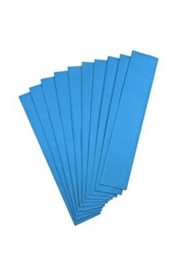 Puti Krapon Kağıdı 50x200 Cm Mavi 10lu ürün görseli 1