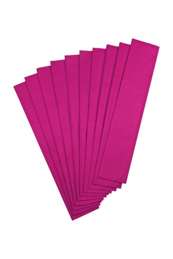Puti Krapon Kağıdı  Pembe 10lu 50x200 cm ürün görseli 1