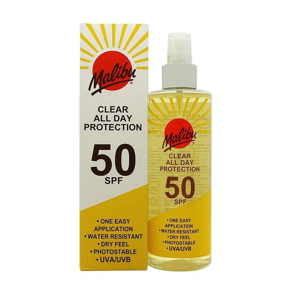 Malibu Gün Boyu Koruma Spreyi SPF50 250 ml ürün görseli 1