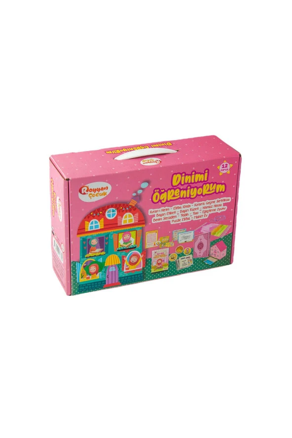 Dinimi Öğreniyorum Seti - Pembe Renk - 12 Parça - Resim 5