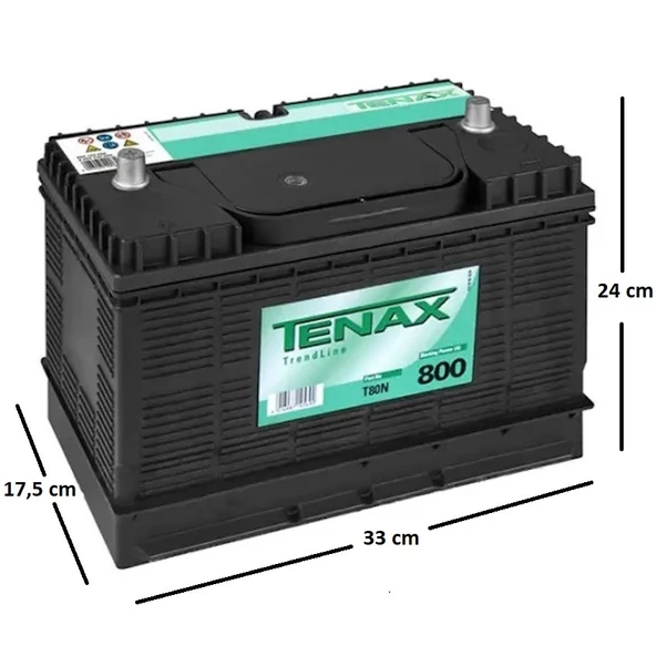 Tenax 12 V 105 Ah 800 A EN Varta Akü Üretimi ürün görseli 1