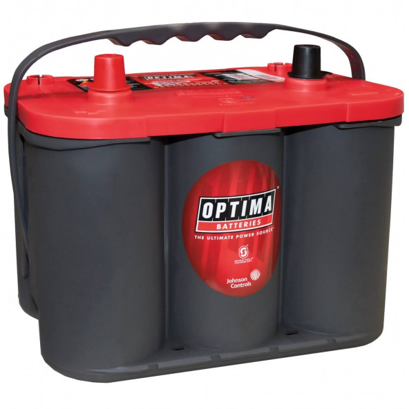 Optima Red Top Rt C 4,2 12V 50Ah 815CCA Akü ürün görseli 1