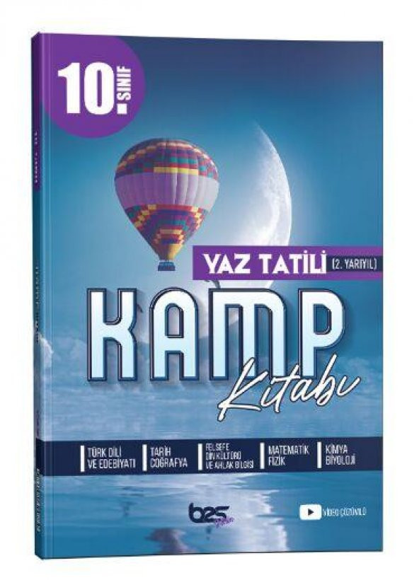 10. Sınıf 2. Dönem Tüm Dersler Kamp Kitabı Bes Yayınları ürün görseli 1