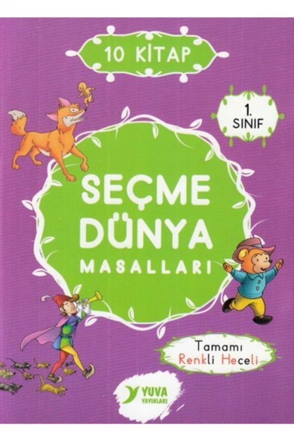 1 Sınıf Seçme Dünya Masalları 10 Kitap Yuva Yay / ürün görseli 1