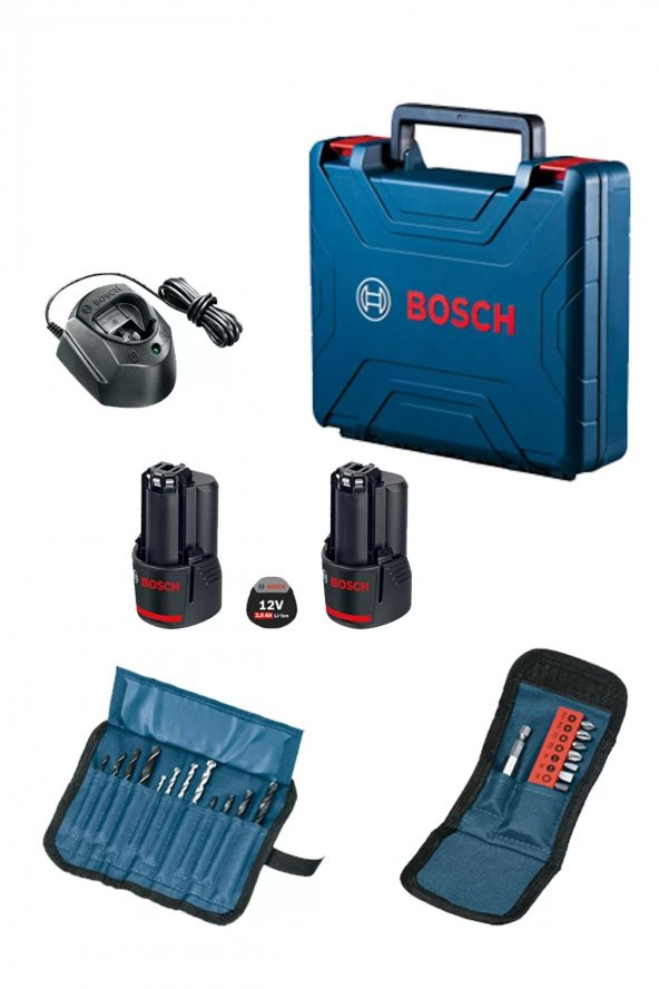 BOSCH GSB 120Lİ 2 AH DARBELİ MATKAP ürün görseli 1